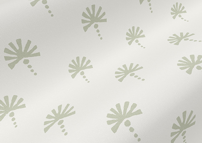 Hanalei, Green Tea - Twist&Fit Roman Blind - Image 4